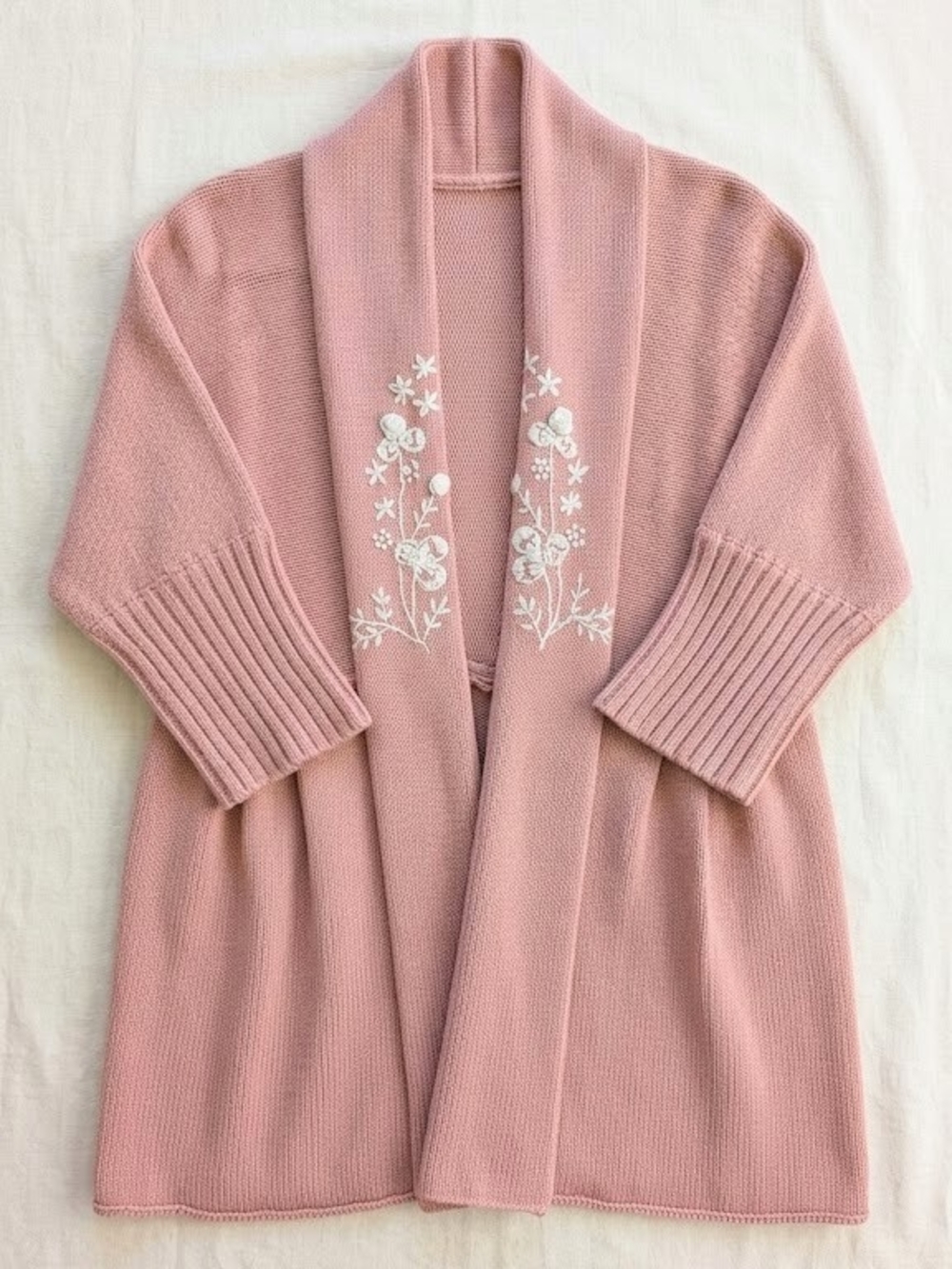 April Cornell Sold Out Angel Cardigan Embroidered Cottagecore Kindred Spirit